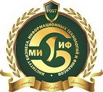 Логотип МИБИФ, Институт бизнеса, информационных технологий и финансов