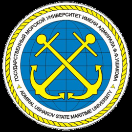 Логотип ГМУ им. Ф. Ф. Ушакова, Морская государственная академия имени адмирала Ф.Ф. Ушакова