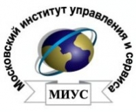 Логотип МИУС, Московский институт управления и сервиса
