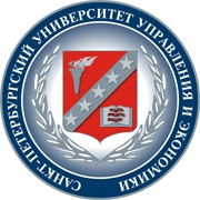 Логотип СПбУУиЭ, Санкт-Петербургский университет управления и экономики